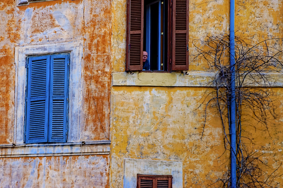 Face in the Window